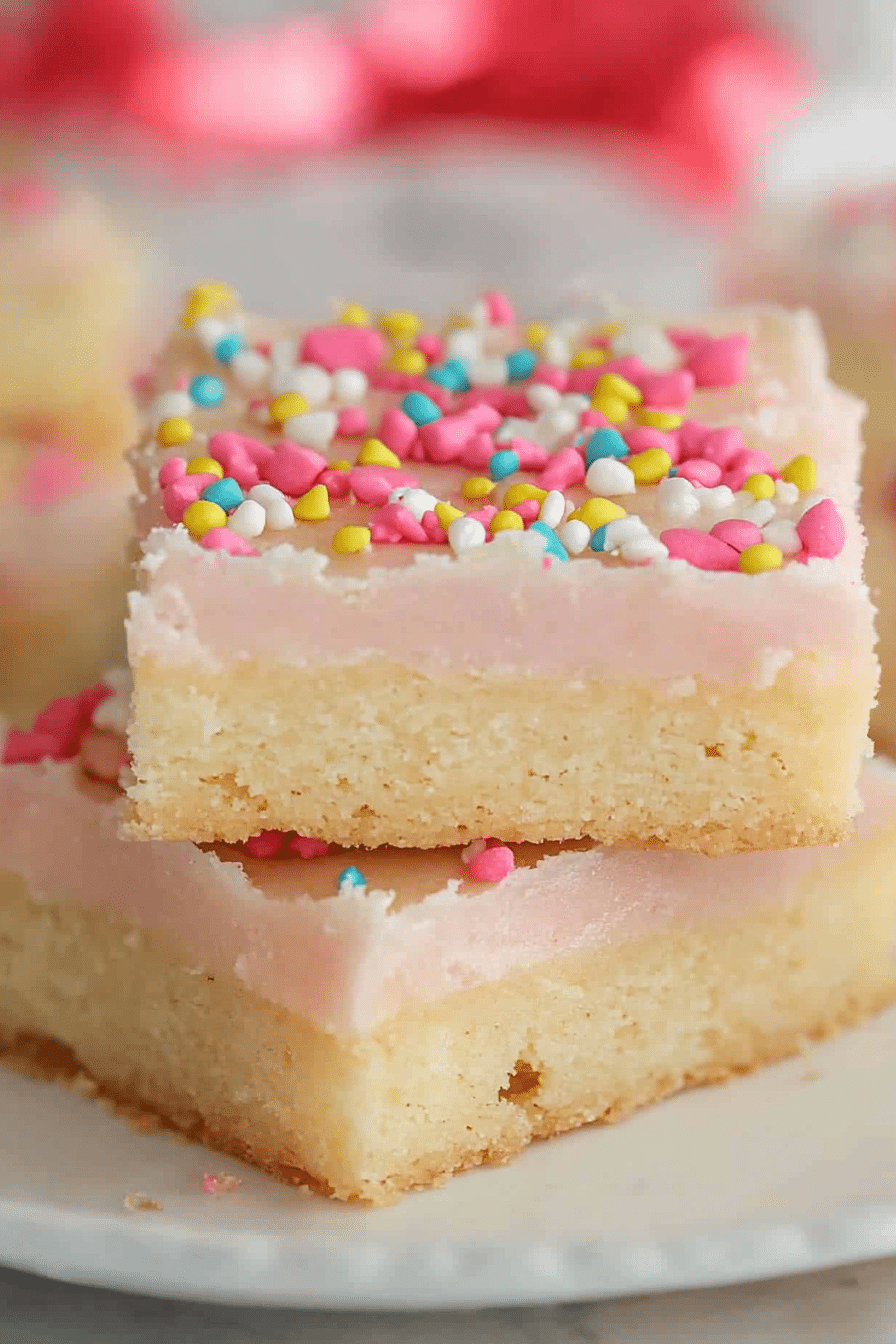 Sugar Cookie Bars