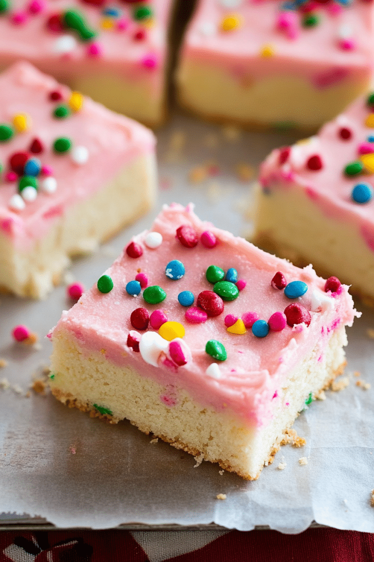 Sugar Cookie Bars