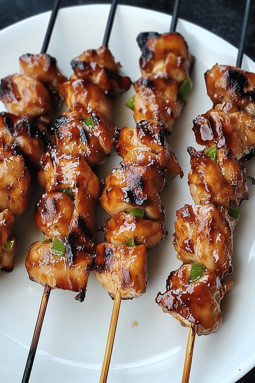 Teriyaki Chicken Skewers