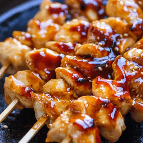 Teriyaki Chicken Skewers