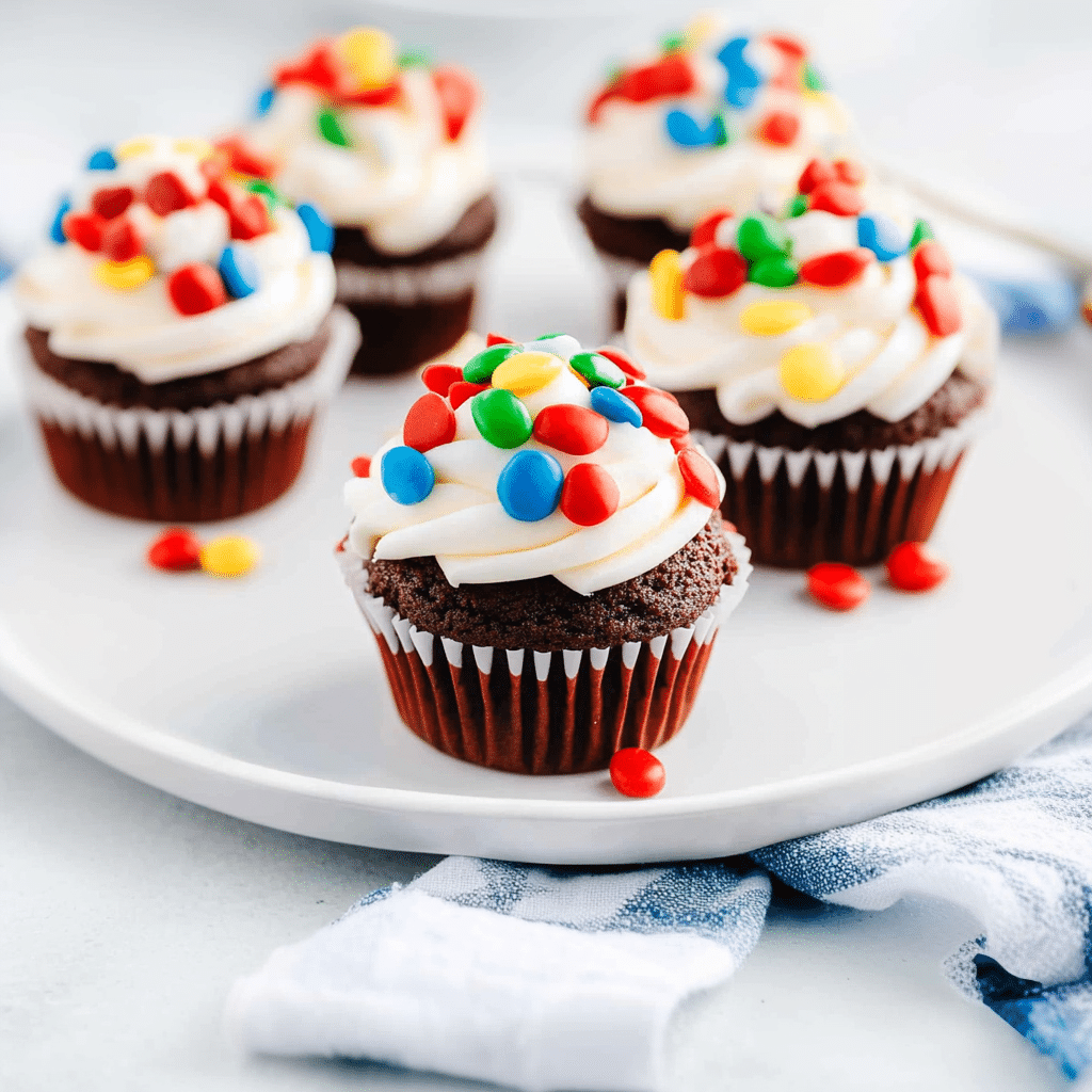 Christmas Light Cupcakes