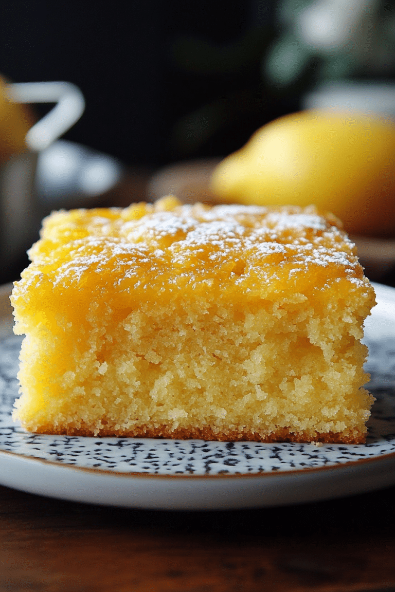 LEMON CAKE TO DIE FOR!