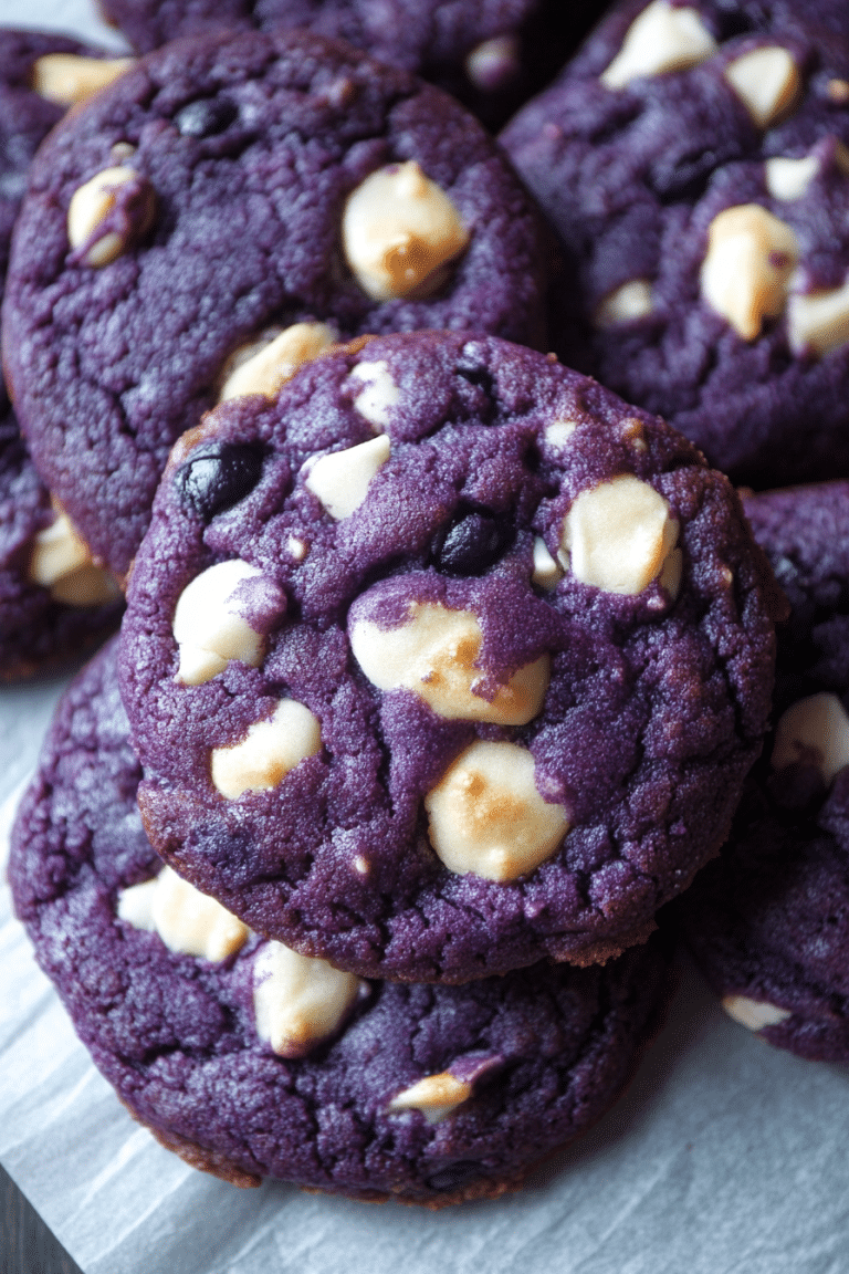 Blueberry White Chocolate Cookies