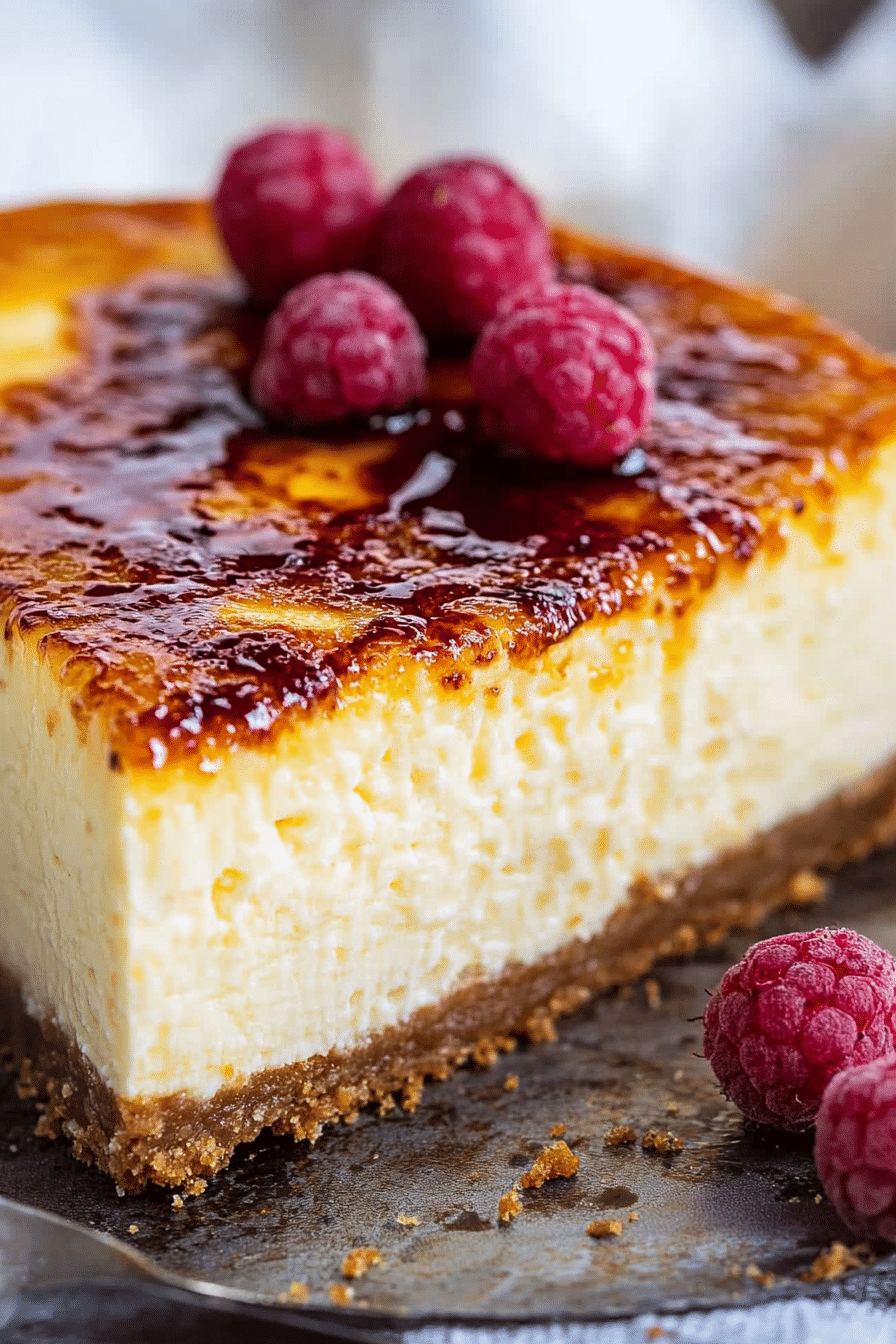 Brûléed Cheesecake