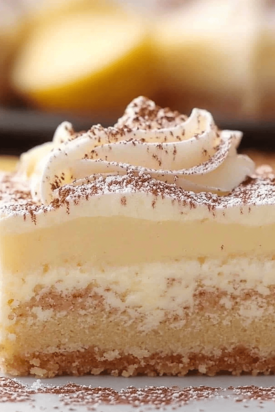 EGGNOG MAGIC CAKE