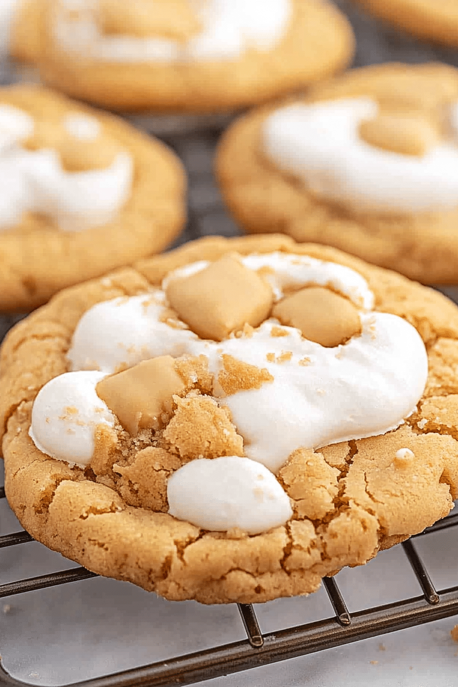 Fluffernutter Cookies