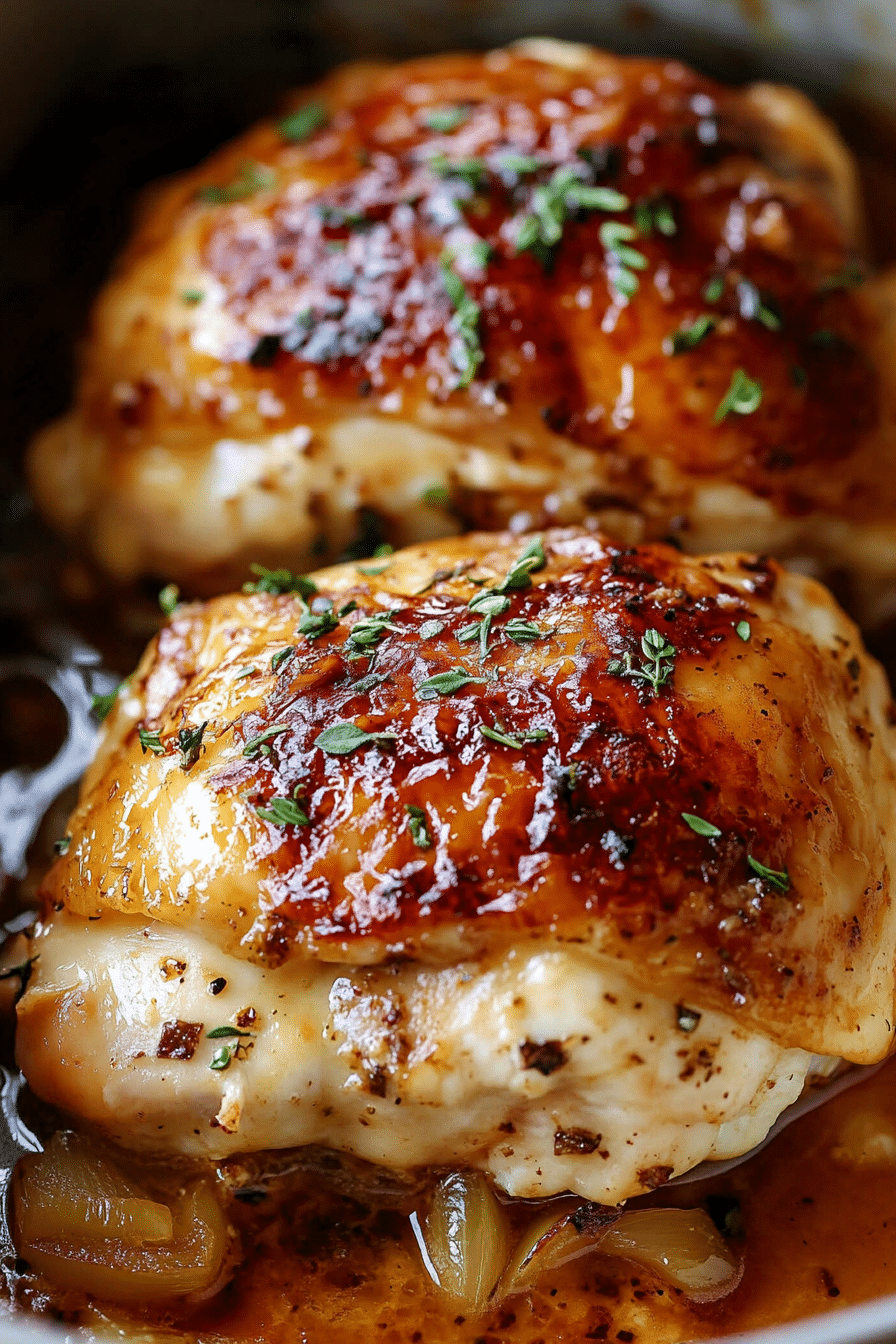 French Onion Stuffed Chicken