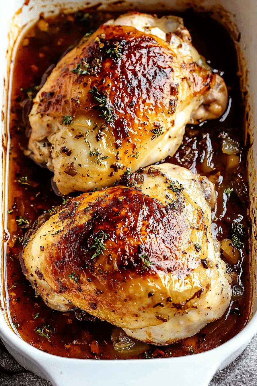 French Onion Stuffed Chicken