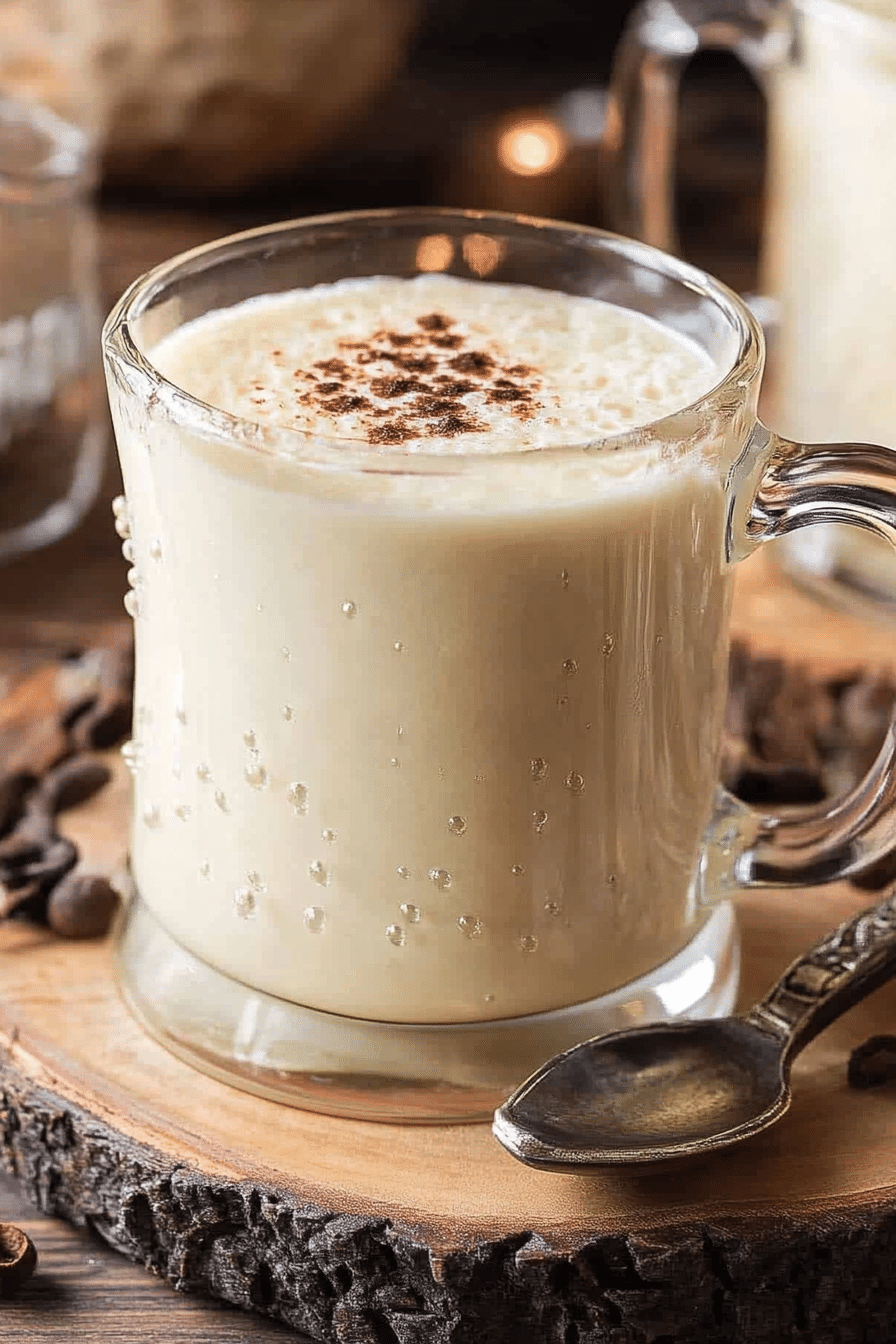 HOMEMADE EGGNOG