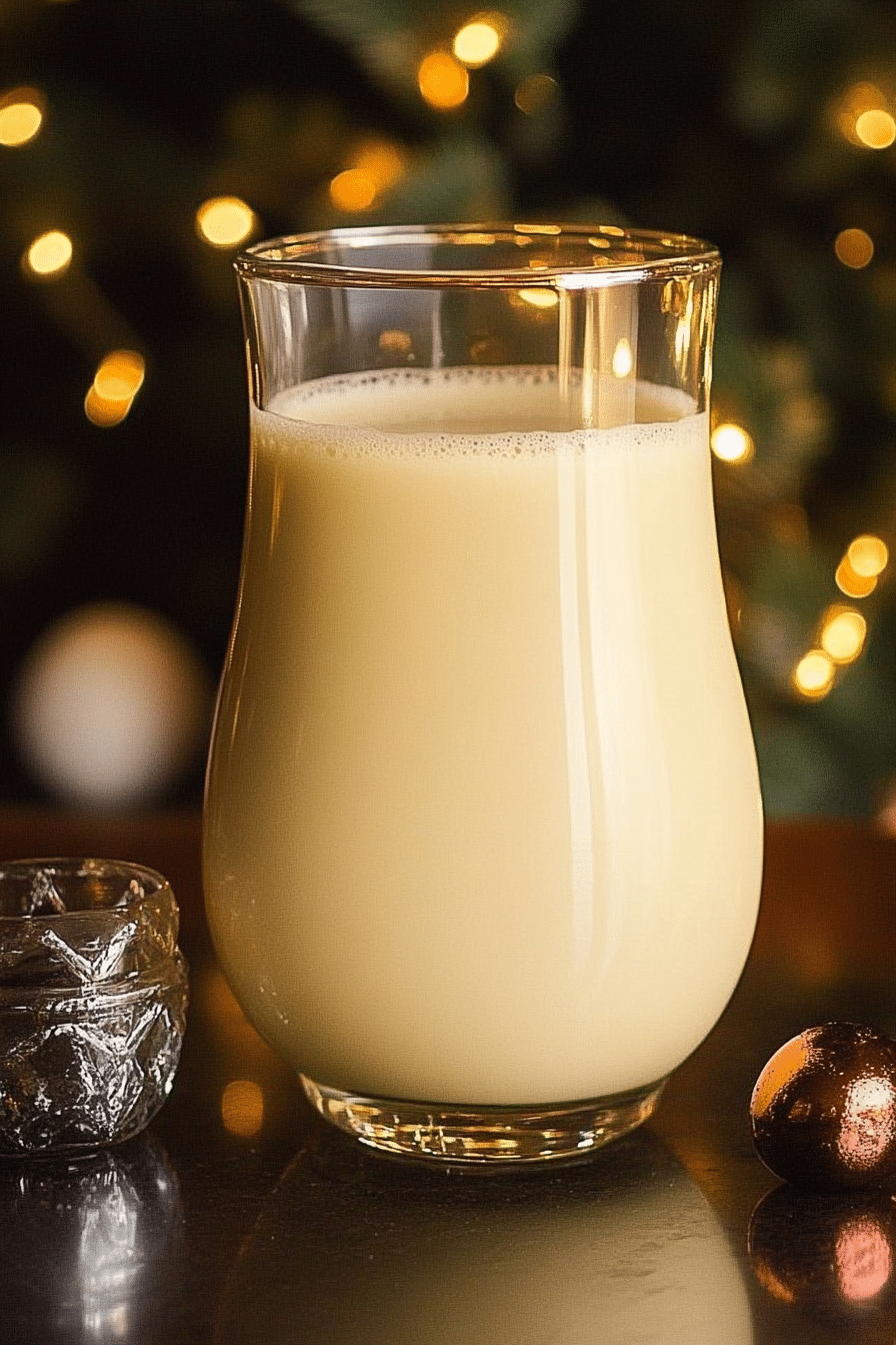 HOMEMADE EGGNOG