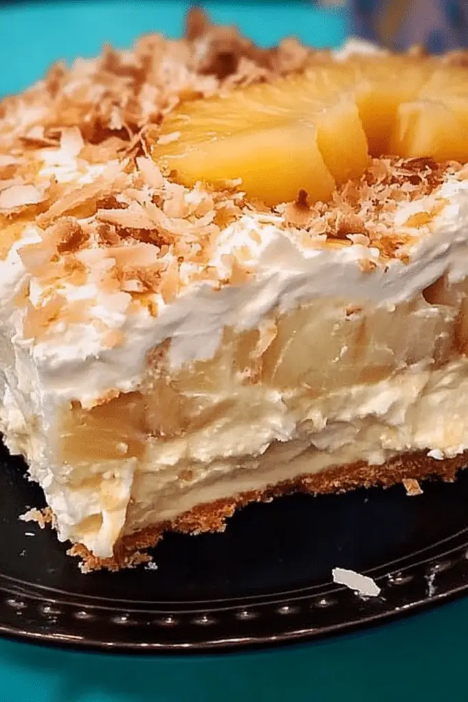 Pineapple Coconut Dream Cake