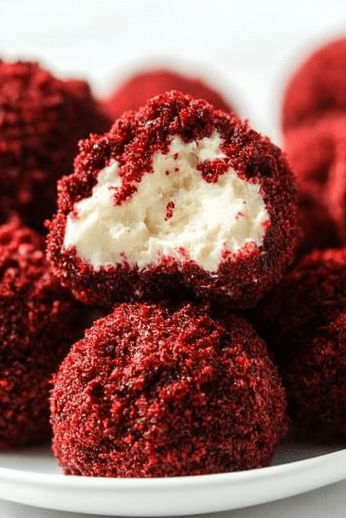 Red Velvet Cheesecake Bites