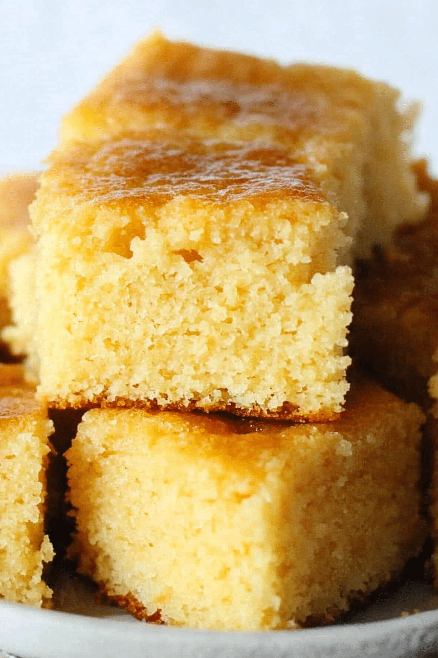 SWEET CORNBREAD CAKE