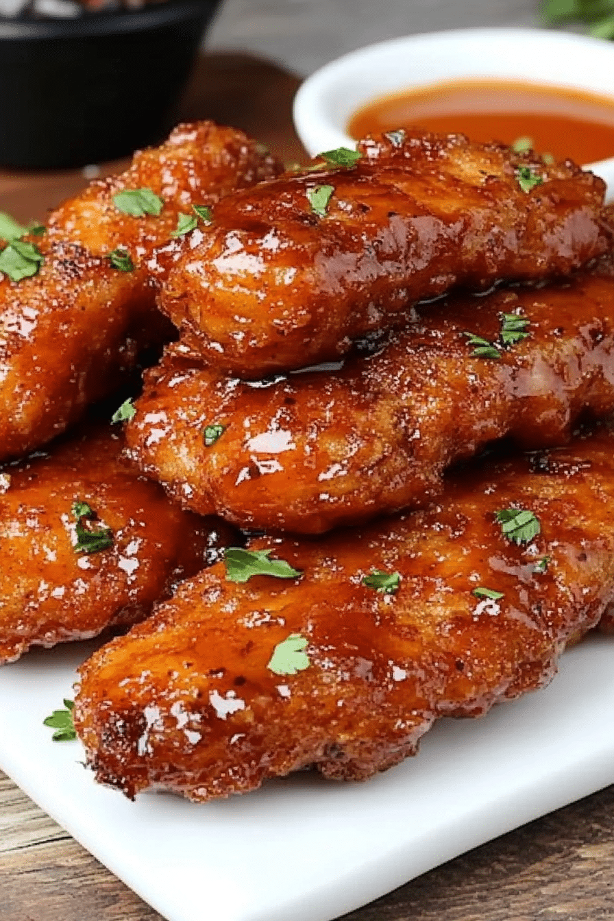 Sticky Chicken Tenders