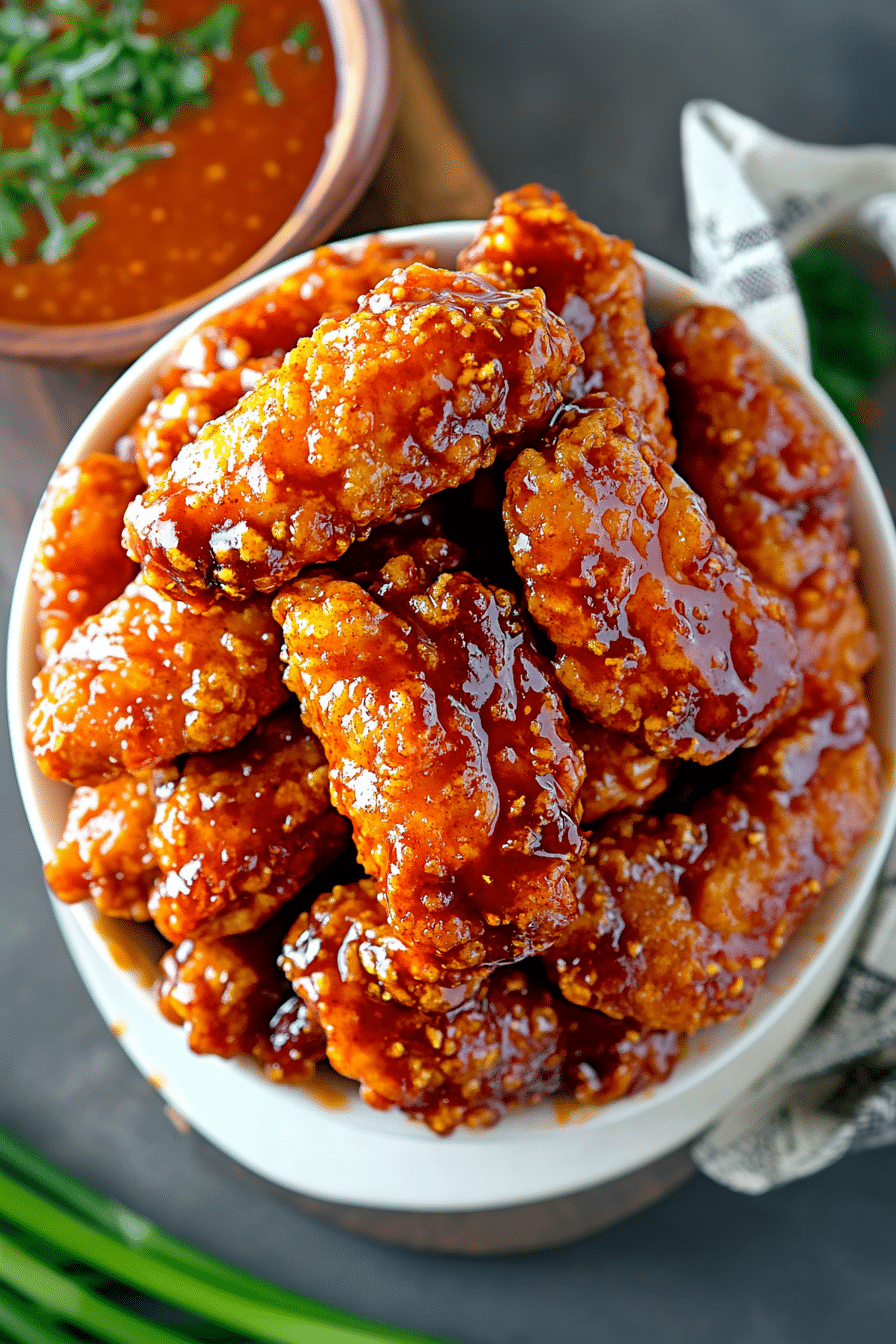 Sticky Chicken Tenders