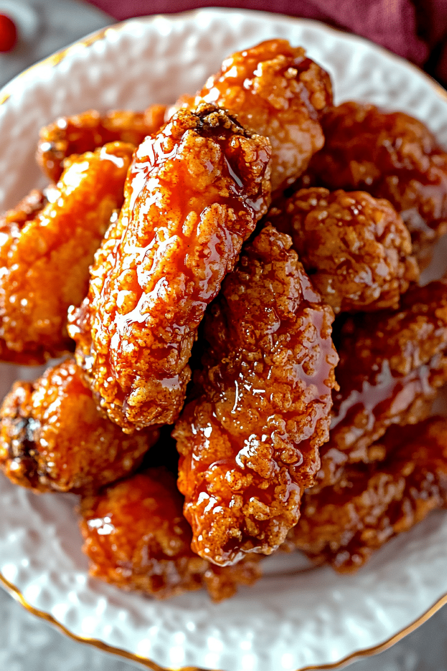 Sticky Chicken Tenders