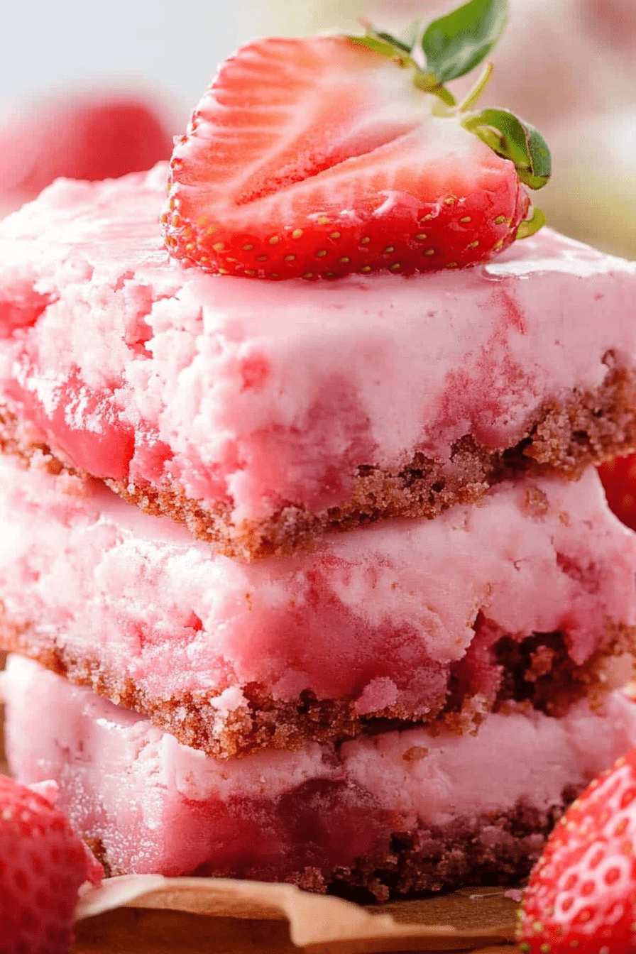 Strawberry Brownies