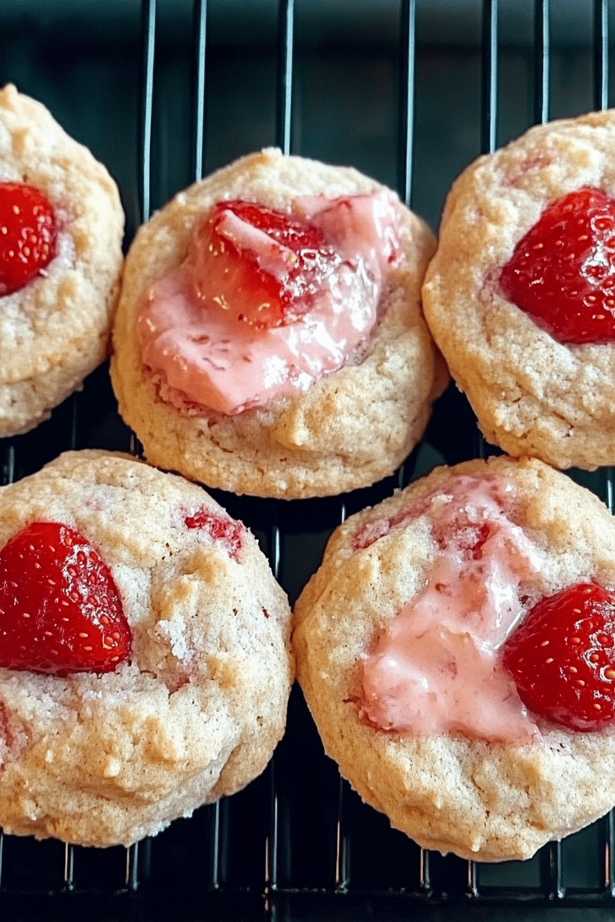 Strawberry Shortcake Cookies