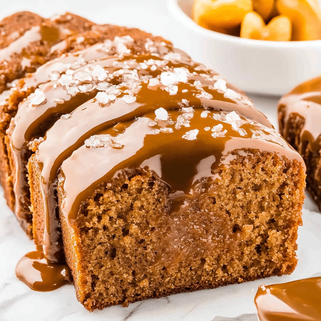 SALTED CARAMEL BREAD