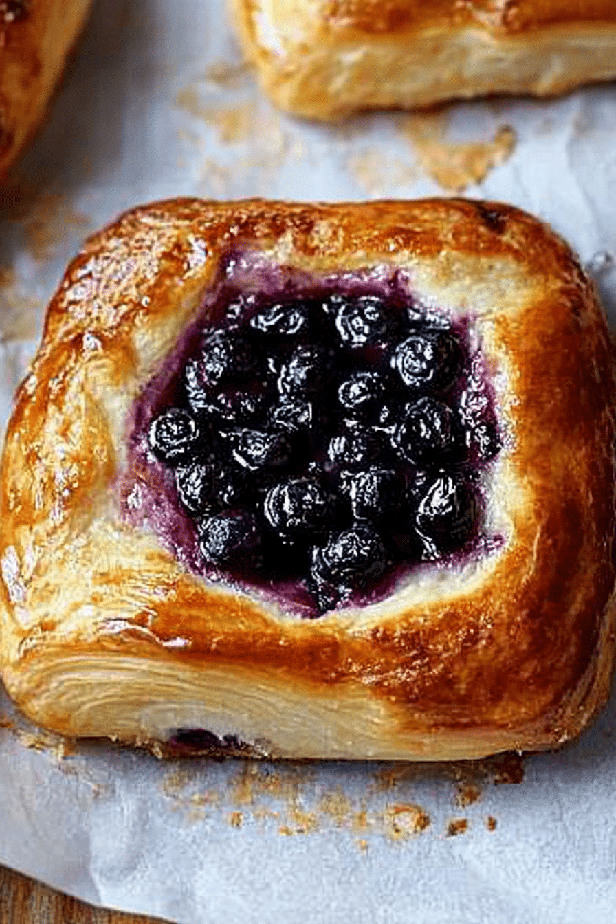 Blueberry Cheese Danish