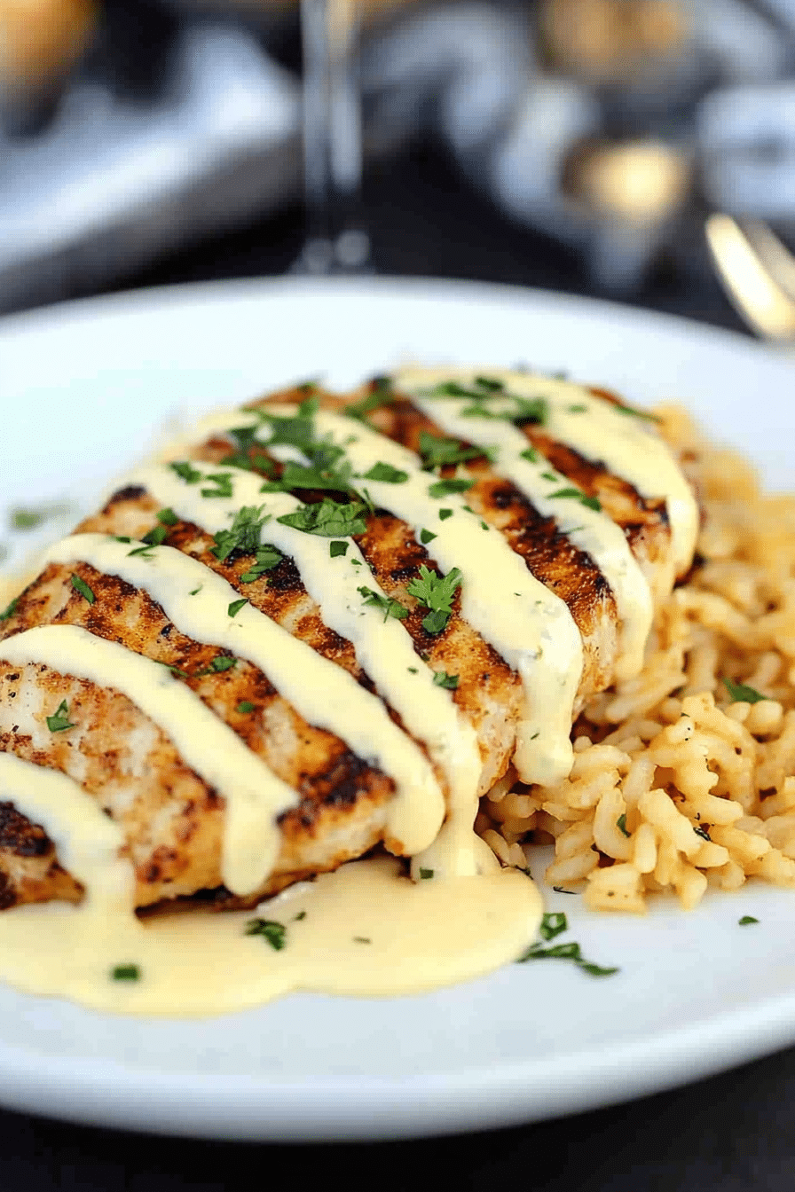 Mexican Chicken with Cheese Sauce