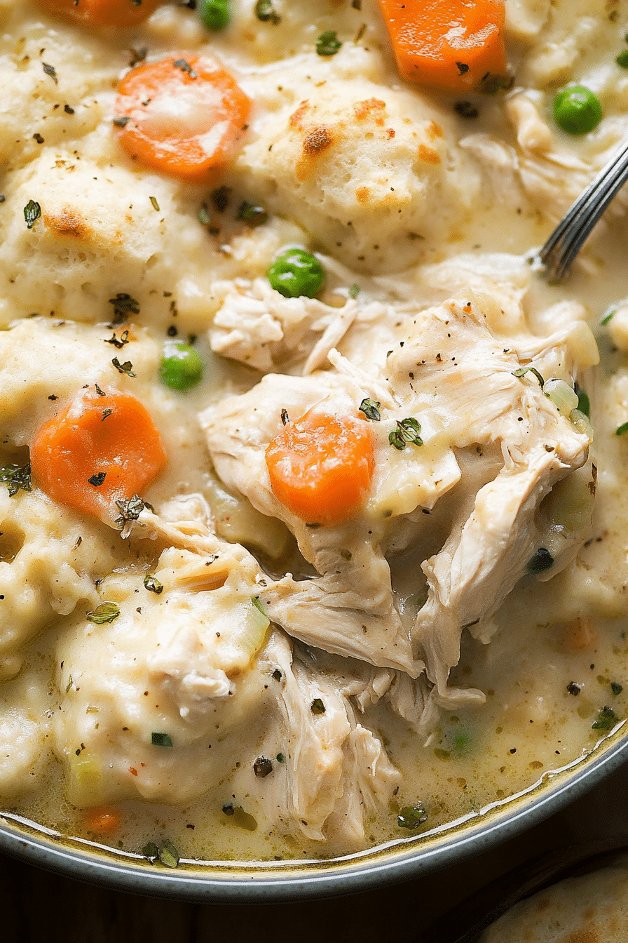 Quick Easy Chicken and Dumplings Recipe