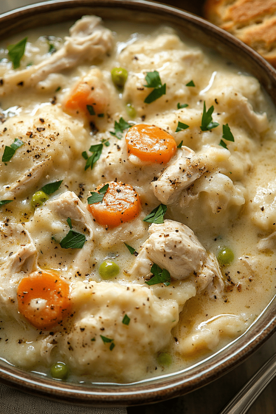 Quick Easy Chicken and Dumplings Recipe