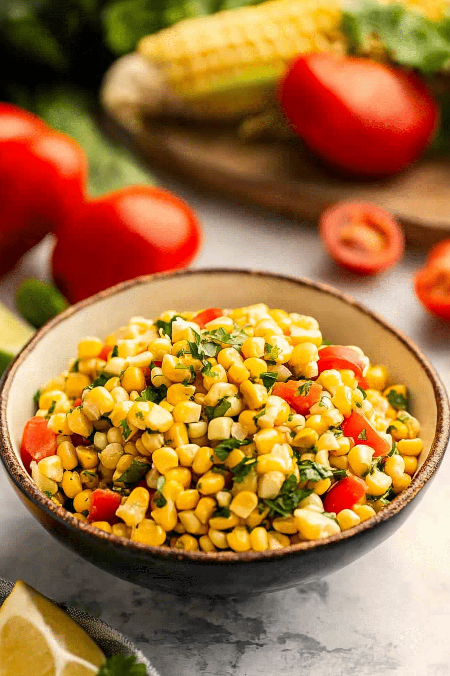 Easy Corn Salsa