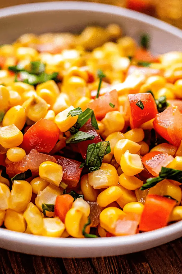 Easy Corn Salsa