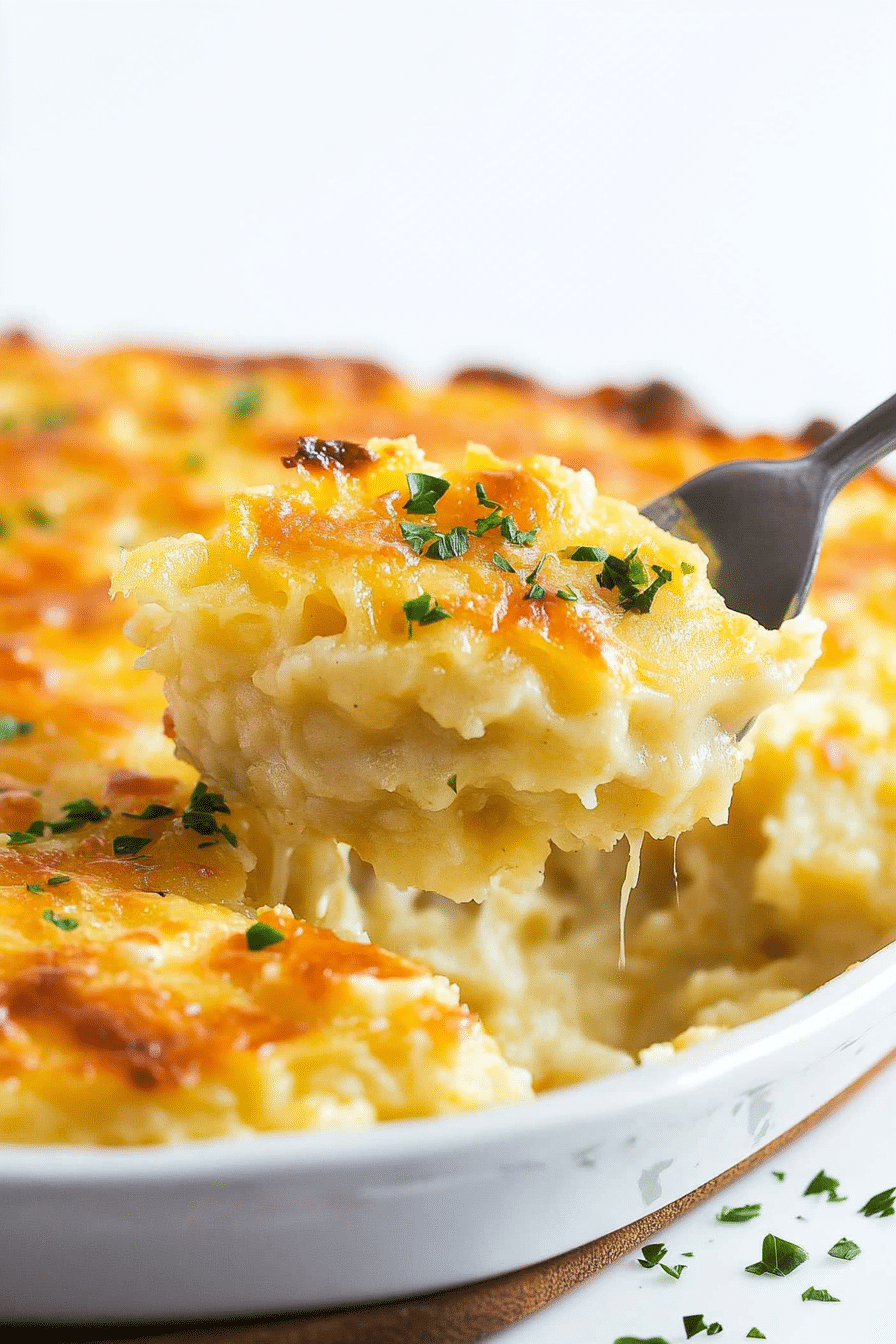 Copycat Cracker Barrel Hashbrown Casserole