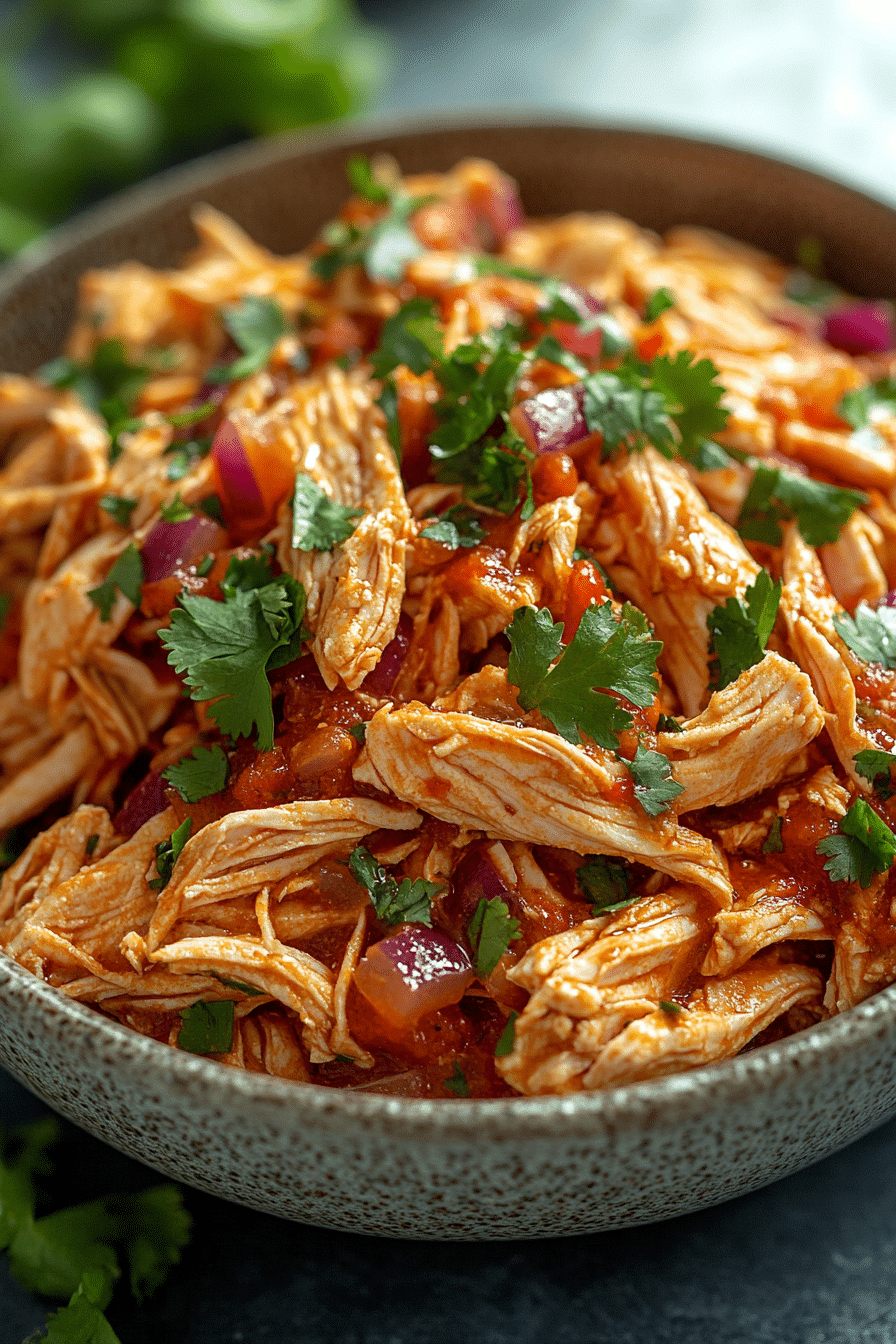 Crockpot Salsa Chicken Recipe