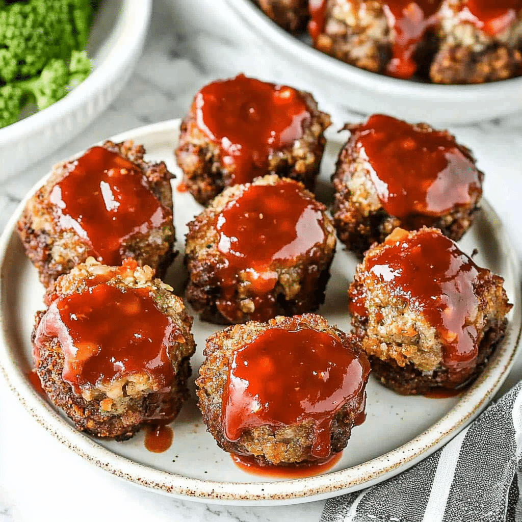 Mini Meatloaf Muffins