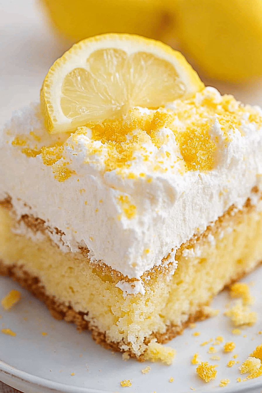 Lemon Poke Cake