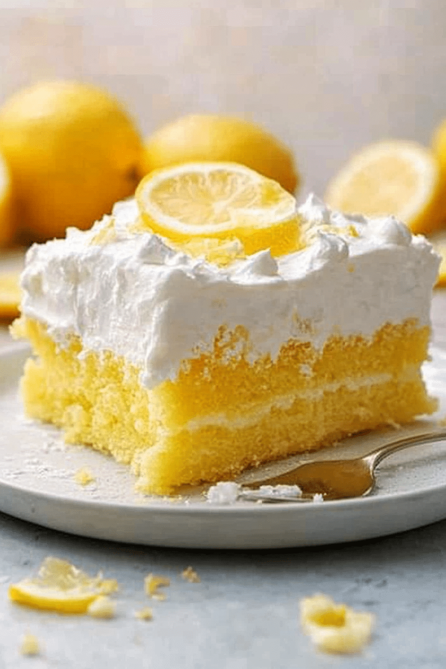 Lemon Poke Cake