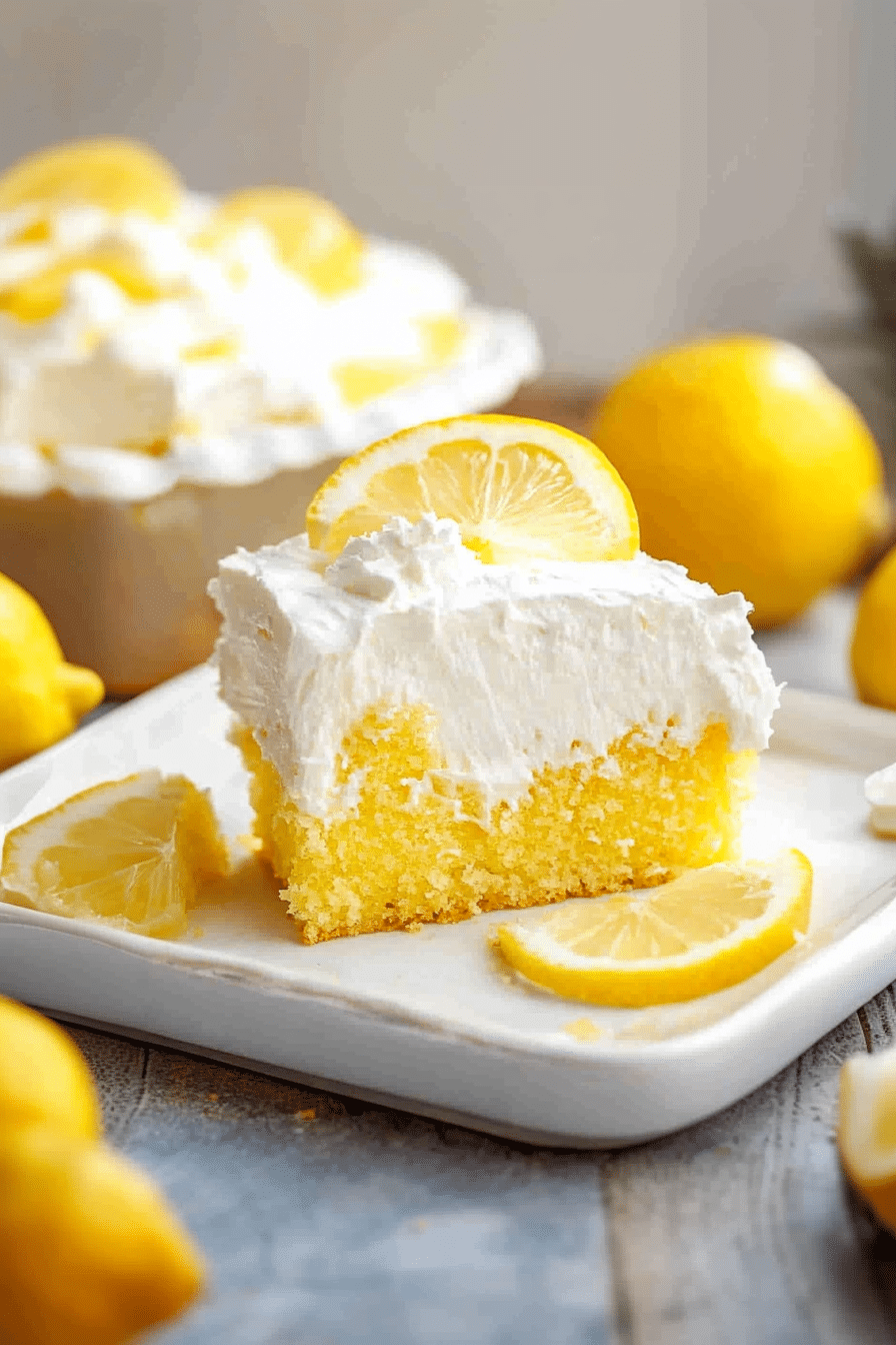 Lemon Poke Cake