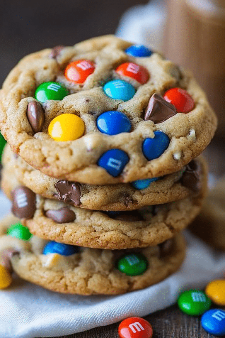 M&M Monster Cookies