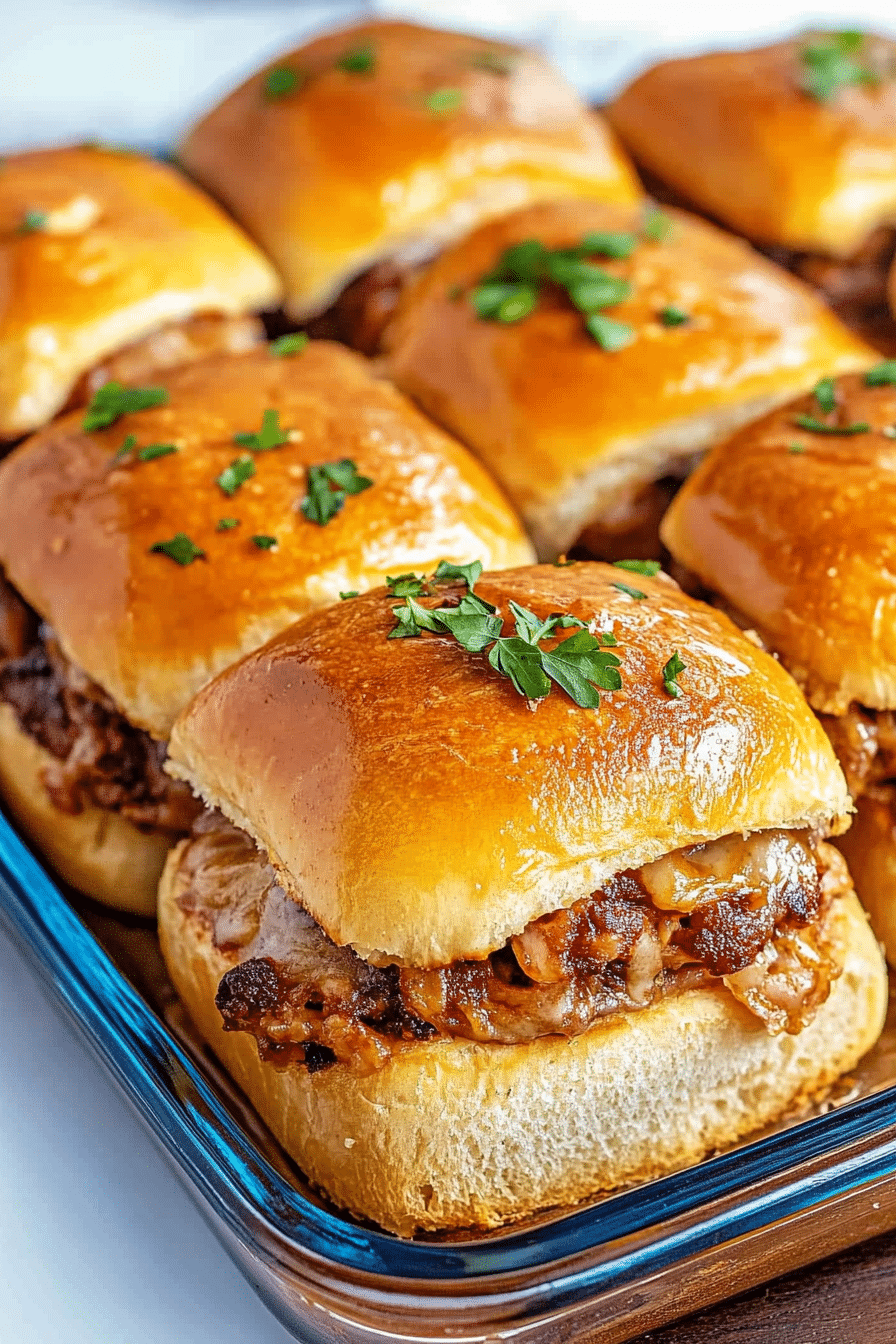 French Dip Sliders