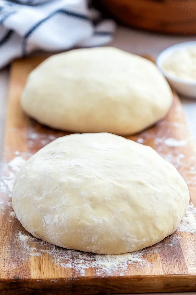 Easy Homemade Pizza Dough