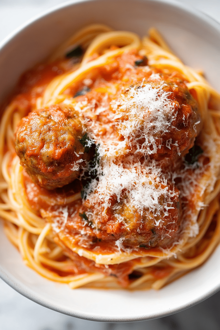 Spaghetti and Meatballs