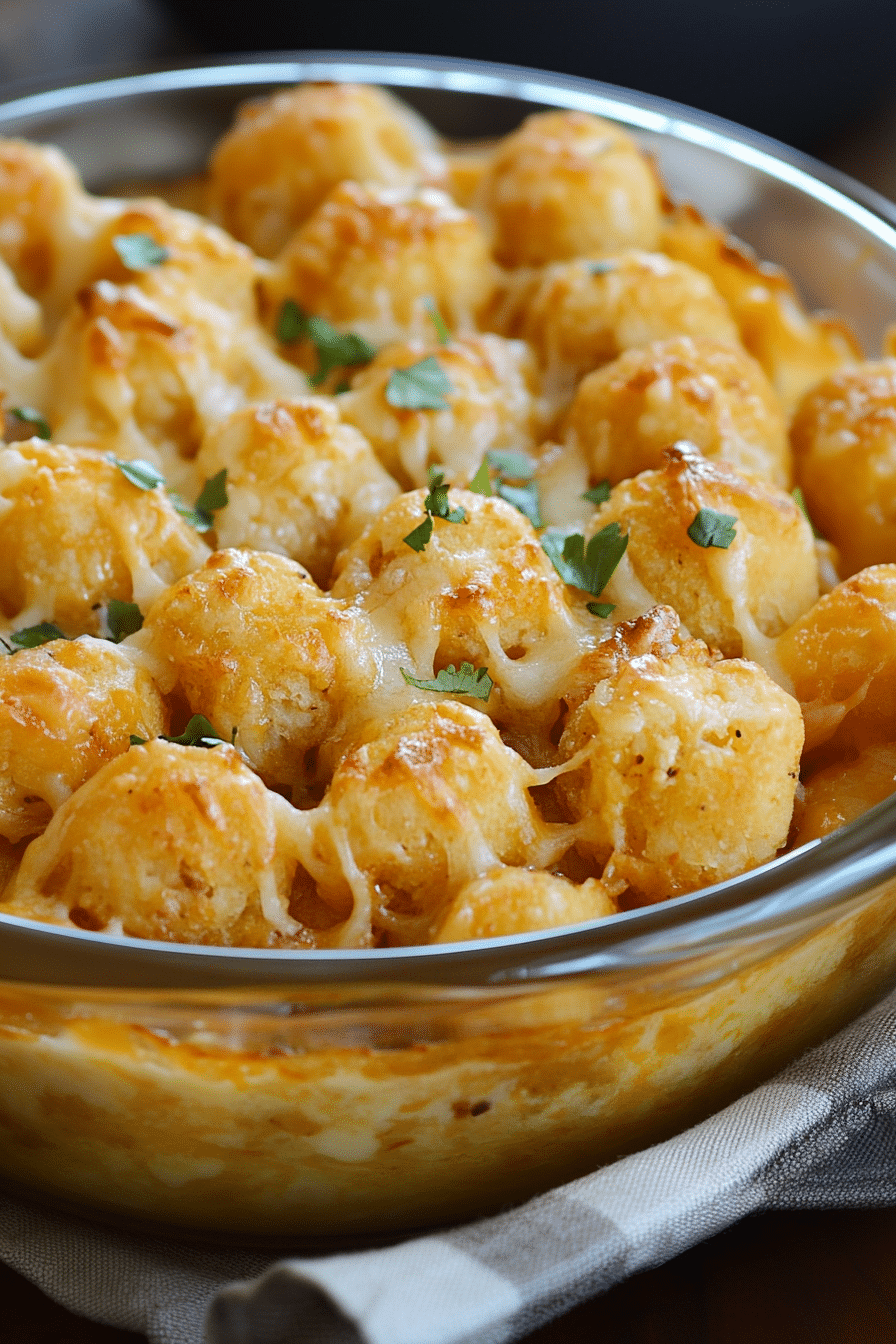 Taco Tater Tot Casserole