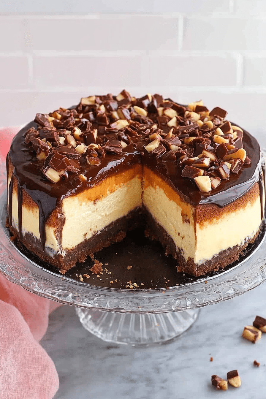 Turtle Cheesecake