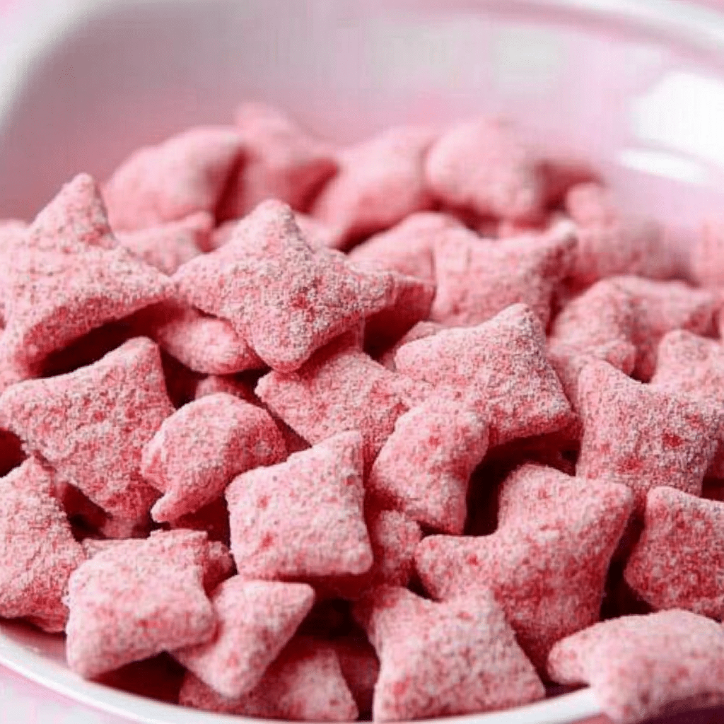 Strawberry Shortcake Puppy Chow