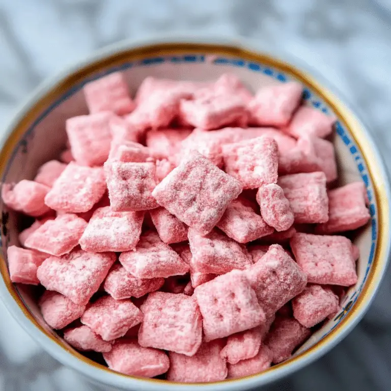 Strawberry Shortcake Puppy Chow