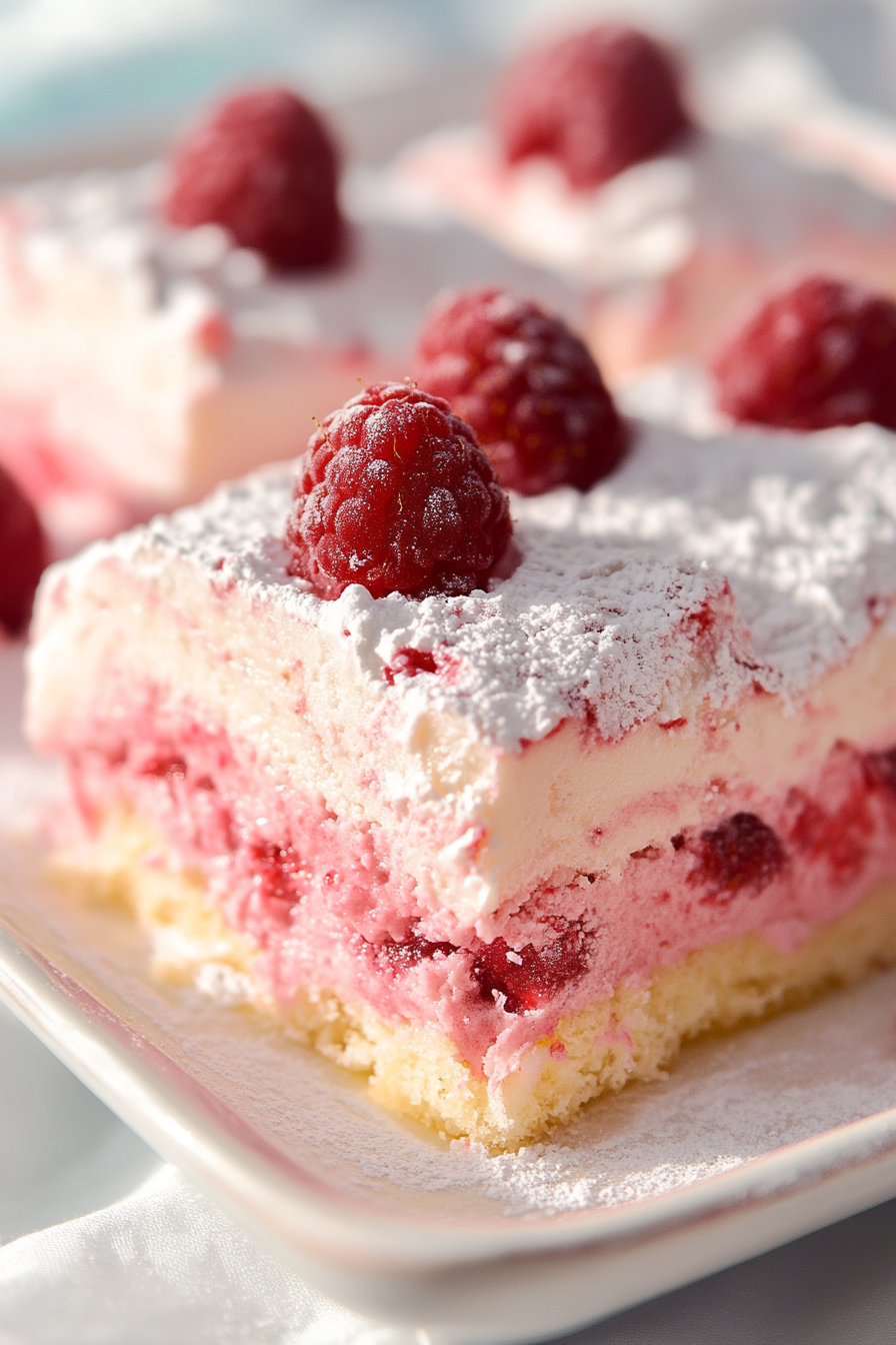 WHITE CHOCOLATE RASPBERRY TIRAMISU