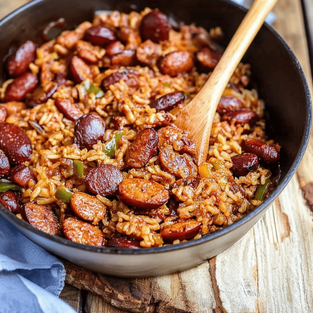 Sausage and Rice Skillet