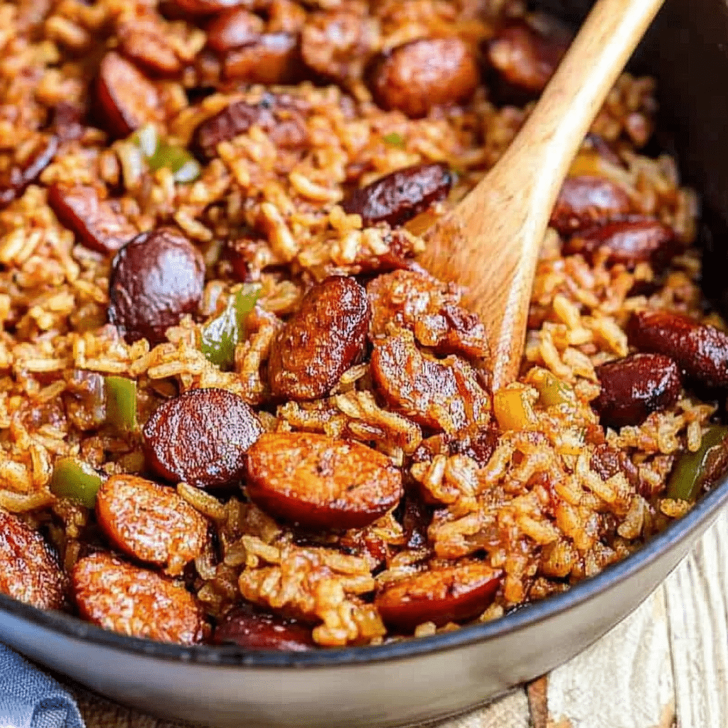 Sausage and Rice Skillet