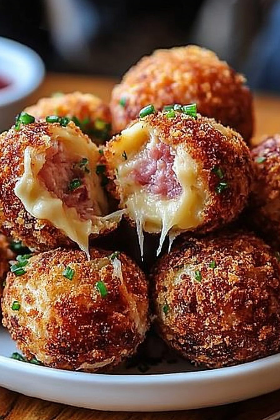 Crispy Reuben Balls