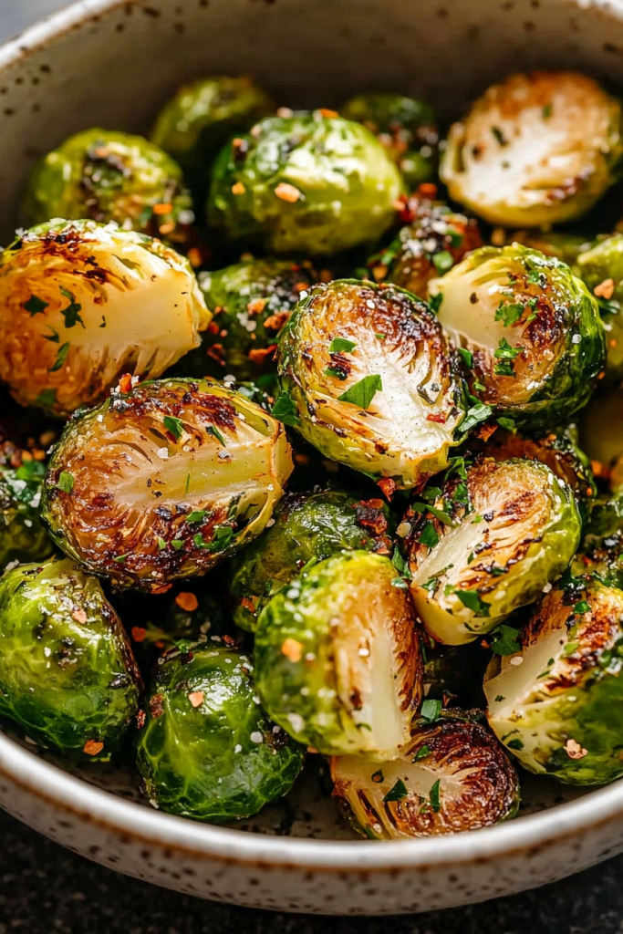 Air Fryer Brussels Sprouts Recipe