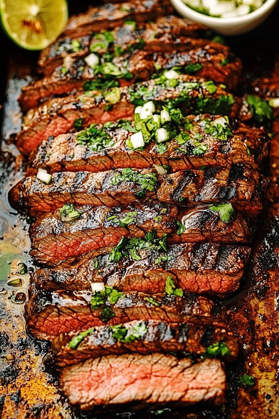 Authentic Carne Asada Recipe: How to Make Traditional Mexican Grilled Steak Final Dish Presentation