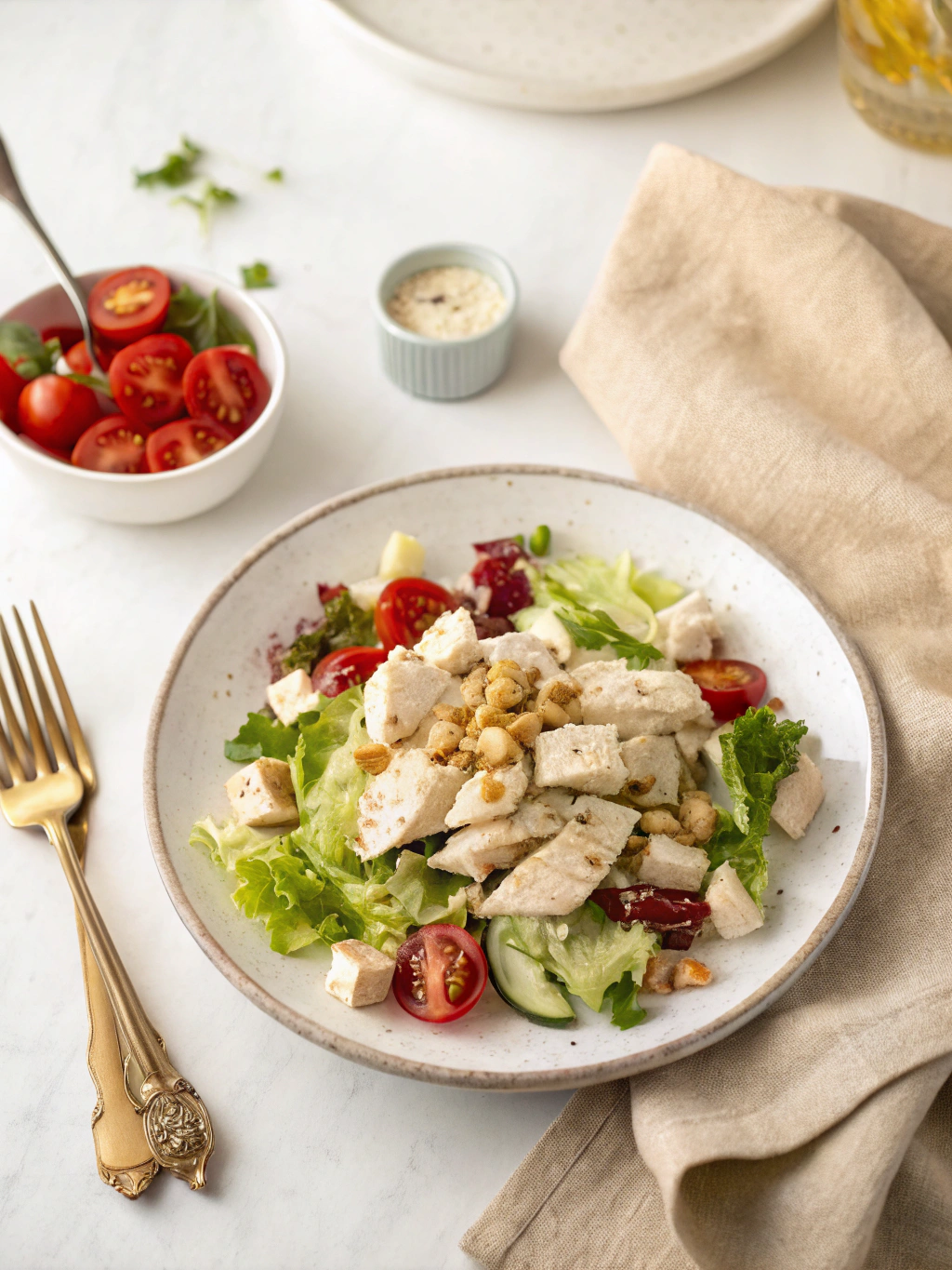 Classic Chicken Salad Recipe serving suggestion